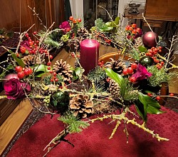 Adventskranz mal anders